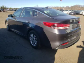 2017 Kia Optima LX with VIN 5XXGT4L35HG178001, listed as a Copart auction lot 50804015 with 190,803 mi miles and Salvage Title. Bid and sale history available at carsss.com. Image 2.
