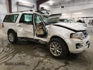 2017 Ford Expedition Max Limited z VIN 1FMJK2AT2HEA77997, wystawiony jako Copart lot #59090255 z przebiegiem Nie podano mil oraz Szkoda całkowita • Salvage title. Historia ofert i sprzedaży dostępna na DreamBid. Obrazek 4.