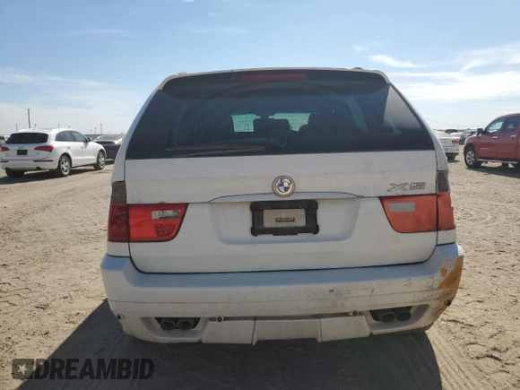 2002 BMW X5 4.4i with VIN 5UXFB33512LH33903, listed as a Copart auction lot 78229434 with 0 mi miles and Salvage Title. Bid and sale history available at carsss.com. Image 6.