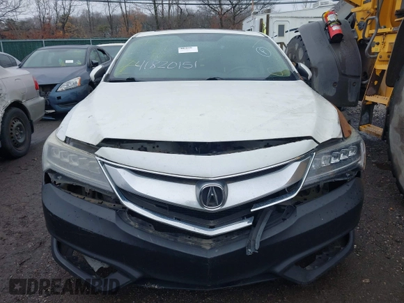 2016 Acura ILX w/Premium Pkg with VIN 19UDE2F77GA015300, listed as a IAAI auction lot 41820151 with 999,999 mi miles. Bid and sale history available at carsss.com. Image 11.