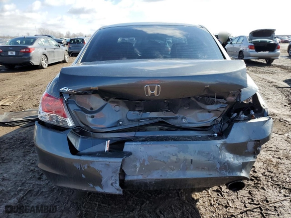 2011 Honda Accord Sdn LX with VIN 1HGCP2F34BA124437, listed as a Copart auction lot 46579775 with 135,027 mi miles and Salvage Title. Bid and sale history available at carsss.com. Image 6.