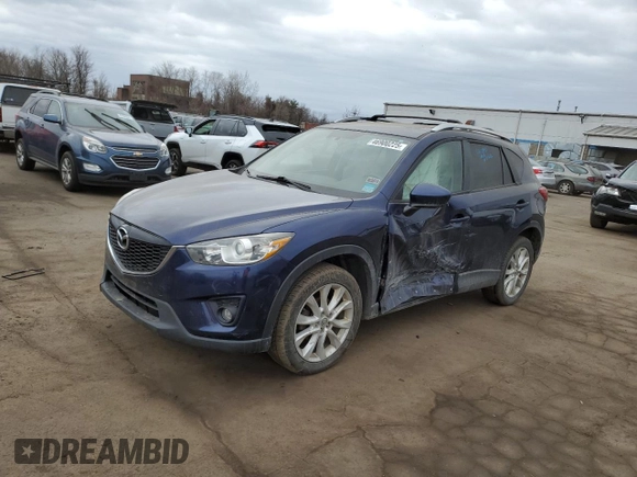 2013 Mazda CX-5 Grand Touring with VIN JM3KE4DE8D0107530, listed as a Copart auction lot 46900225 with 140,386 mi miles and Salvage Title. Bid and sale history available at carsss.com. Image 1.
