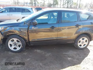 2018 Ford Escape S with VIN 1FMCU0F77JUA84538, listed as a IAAI auction lot 41611602 with 28,284 mi miles and . Bid and sale history available at carsss.com. Image 14.