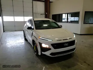 2022 Hyundai Kona N Line with VIN KM8K33A30NU773959, listed as a Copart auction lot 45729325 with 60,232 mi miles and Salvage Title. Bid and sale history available at carsss.com. Image 12.