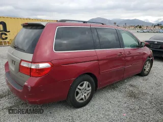 2005 Honda Odyssey EX-L with VIN 5FNRL386X5B413304, listed as a Copart auction lot 45020465 with 210,394 mi miles and Clean Title. Bid and sale history available at carsss.com. Image 3.