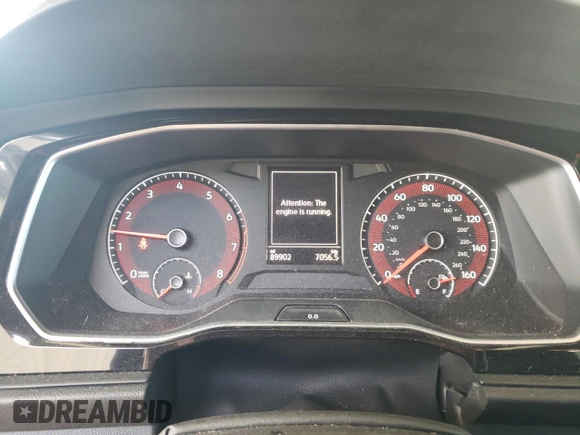 2020 Volkswagen Jetta S with VIN 3VWCB7BU5LM007444, listed as a Copart auction lot 79446324 with 89,902 mi miles and Salvage title. Bid and sale history available at DreamBid. Image 9.