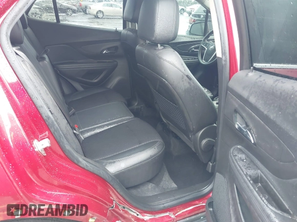 2018 Buick Encore Preferred with VIN KL4CJASB7JB701262, listed as a IAAI auction lot 41717933 with 55,321 mi miles. Bid and sale history available at carsss.com. Image 8.