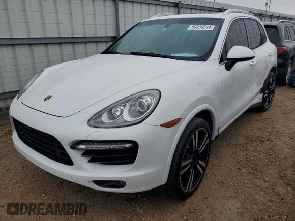 2014 Porsche Cayenne Turbo z VIN WP1AC2A24ELA87297, wystawiony jako Copart lot #80336514 z przebiegiem 86 752 mil mil oraz Szkoda całkowita • Salvage title. Historia ofert i sprzedaży dostępna na DreamBid. Obrazek 1.