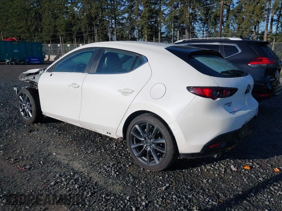 2019 Mazda Mazda3 Hatchback with VIN JM1BPBJM6K1124773, listed as a IAAI auction lot 41838263 with 50,702 mi miles. Bid and sale history available at carsss.com. Image 3.