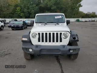 2022 Jeep Wrangler Unlimited Willys with VIN 1C4HJXDN2NW253579, listed as a Copart auction lot 73274214 with 22,583 mi miles and Salvage Title. Bid and sale history available at DreamBid. Image 5.