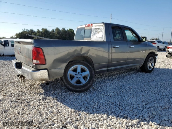 2010 Dodge Ram 1500 SLT with VIN 1D7RB1GP2AS139049, listed as a Copart auction lot 80157674 with 162,284 mi miles and Salvage Title. Bid and sale history available at carsss.com. Image 3.