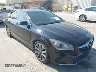 2018 Mercedes-Benz CLA 250 with VIN WDDSJ4EB1JN605355, listed as a IAAI auction lot 42268582 with 100,271 mi miles and . Bid and sale history available at DreamBid. Image 1.