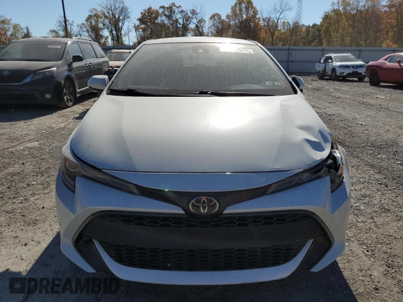 2019 Toyota Corolla SE with VIN JTNK4RBEXK3059015, listed as a Copart auction lot 77062644 with 55,028 mi miles and Salvage Title. Bid and sale history available at DreamBid. Image 5.