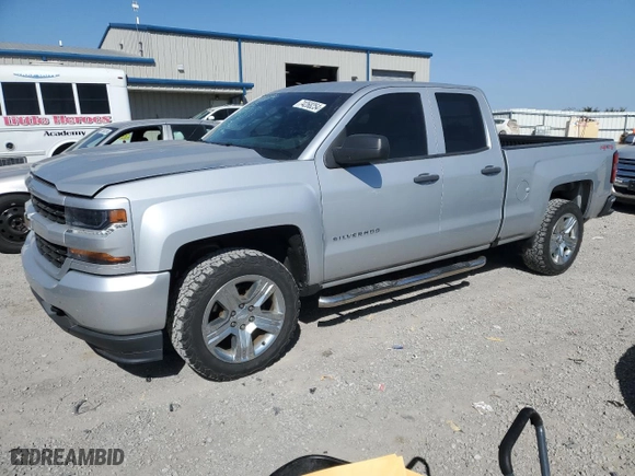 2016 Chevrolet Silverado 1500 Custom with VIN 1GCVKPEH9GZ351115, listed as a Copart auction lot 74268254 with 97,029 mi miles and Salvage Title. Bid and sale history available at carsss.com. Image 1.