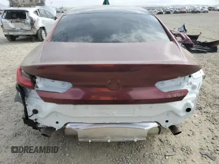 2024 BMW 8 Series 840i z VIN WBAGV2C02RCR06229, wystawiony jako Copart lot #50919695 z przebiegiem 3462 mil mil oraz Szkody całkowita. Historia ofert i sprzedaży dostępna na DreamBid. Obrazek 6.