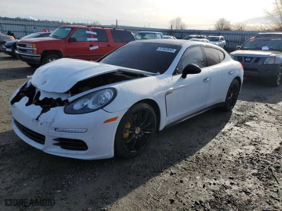 2016 Porsche Panamera 4 with VIN WP0AA2A79GL005814, listed as a Copart auction lot 37342643 with 86,848 mi miles. Bid and sale history available at carsss.com. Image 1.