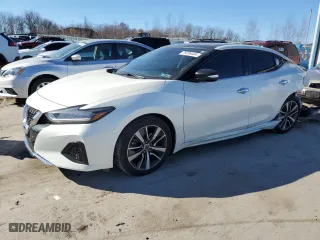 2020 Nissan Maxima SL with VIN 1N4AA6DV3LC378123, listed as a Copart auction lot 79236404 with 25,448 mi miles and Salvage Title. Bid and sale history available at carsss.com. Image 1.