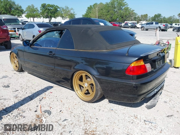 2004 BMW 3 Series 325Ci with VIN WBABW33454PG97847, listed as a IAAI auction lot 41903694 with 127,612 mi miles. Bid and sale history available at carsss.com. Image 3.