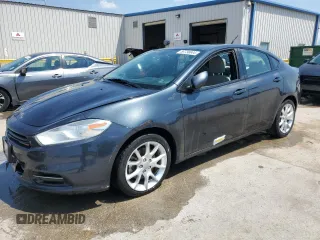 2013 Dodge Dart Rallye with VIN 1C3CDFBA2DD137163, listed as a Copart auction lot 58738844 with 108,822 mi miles and Salvage Title. Bid and sale history available at carsss.com. Image 1.