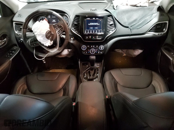 2019 Jeep Cherokee with VIN 1C4PJLJN4KD208014, listed as a Copart auction lot 73403614 with 16,863 mi miles and Salvage title. Bid and sale history available at DreamBid. Image 8.