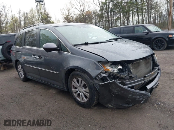2014 Honda Odyssey EX-L with VIN 5FNRL5H63EB033684, listed as a IAAI auction lot 42025249 with 128,017 mi miles and . Bid and sale history available at carsss.com. Image 1.
