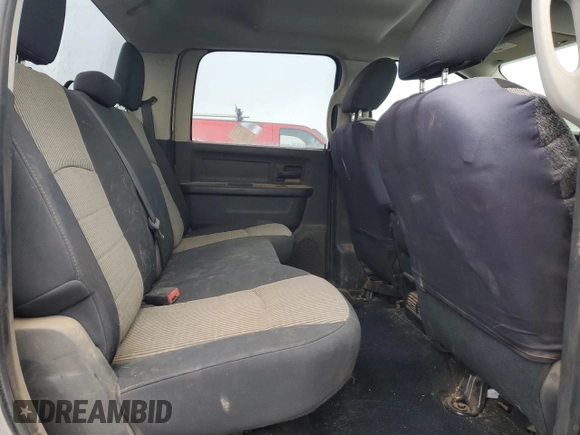 2012 Ram 2500 ST with VIN 3C6UD5HL7CG334115, listed as a Copart auction lot 44383305 with 131,830 mi miles and Salvage Title. Bid and sale history available at carsss.com. Image 10.