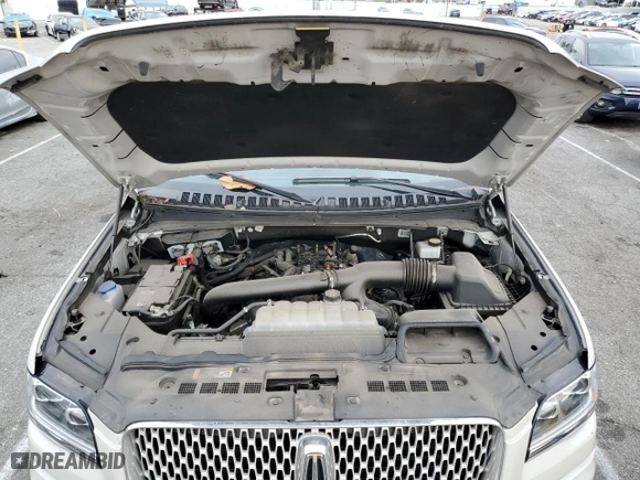 2023 Lincoln Navigator L Reserve with VIN 5LMJJ3LG8PEL11662, listed as a Copart auction lot 89001225 with 19,332 mi miles and Salvage Title. Bid and sale history available at carsss.com. Image 12.