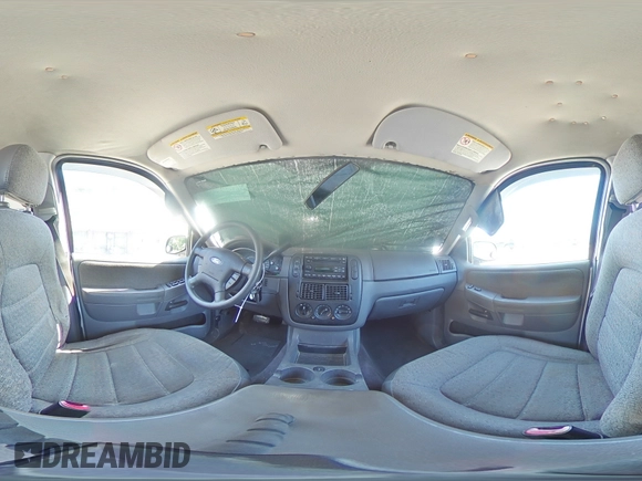 2005 Ford Explorer XLS with VIN 1FMZU62K25ZA77609, listed as a Copart auction lot 52037695 with 132,373 mi miles and Salvage Title. Bid and sale history available at DreamBid. Image 13.