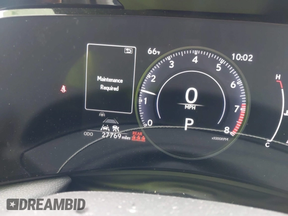 2024 Lexus NX 250 Premium with VIN 2T2GDCAZXRC012396, listed as a IAAI auction lot 41636059 with 27,769 mi miles and . Bid and sale history available at DreamBid. Image 7.