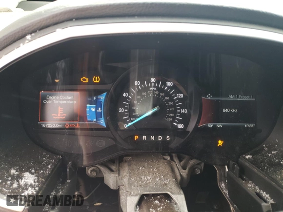 2015 Ford Edge Titanium with VIN 2FMTK4K93FBB13552, listed as a Copart auction lot 45726125 with 167,030 mi miles and Salvage Title. Bid and sale history available at carsss.com. Image 9.