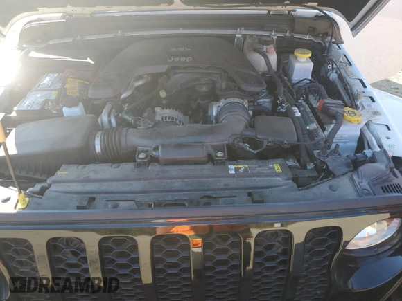 2021 Jeep Gladiator Willys with VIN 1C6HJTAG7ML557920, listed as a Copart auction lot 75614284 with 17,223 mi miles and Salvage title. Bid and sale history available at DreamBid. Image 11.