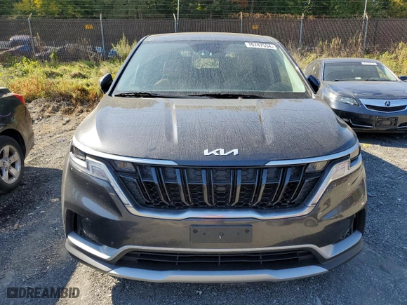 2023 Kia Carnival LX with VIN KNDNB4H33P6248790, listed as a Copart auction lot 76747534 with 40,102 mi miles and Salvage Title. Bid and sale history available at carsss.com. Image 5.