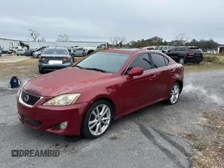 2006 Lexus IS 250 with VIN JTHCK262762007289, listed as a Copart auction lot 42419795 with 106,668 mi miles and Clean Title. Bid and sale history available at DreamBid. Image 2.