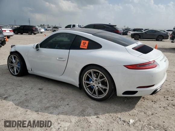 2019 Porsche 911 Carrera with VIN WP0AA2A9XKS103525, listed as a Copart auction lot 45664864 with Not Provided miles and . Bid and sale history available at DreamBid. Image 2.