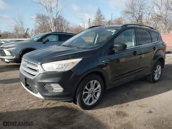 2017 Ford Escape SE with VIN 1FMCU0GD7HUD85843, listed as a IAAI auction lot 41874494 with 138,243 mi miles. Bid and sale history available at carsss.com. Image 2.