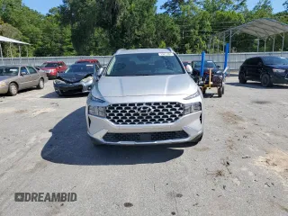 2022 Hyundai Santa Fe Hybrid Blue with VIN KM8S2DA13NU049271, listed as a Copart auction lot 55011694 with 29,382 mi miles. Bid and sale history available at carsss.com. Image 5.