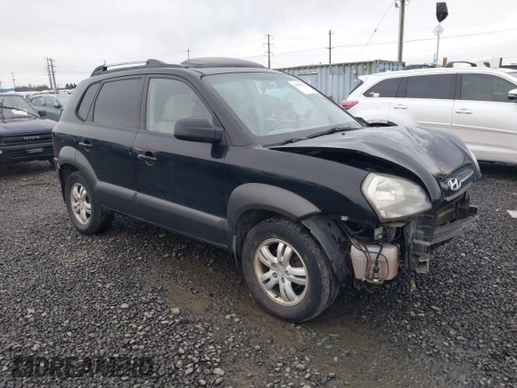 2006 Hyundai Tucson GLS with VIN KM8JN72D66U338658, listed as a IAAI auction lot 41828712 with 198,185 mi miles. Bid and sale history available at carsss.com. Image 1.