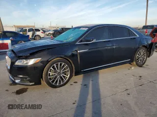 2018 Lincoln Continental Select with VIN 1LN6L9SK7J5603693, listed as a Copart auction lot 89057665 with 89,585 mi miles and Clean Title. Bid and sale history available at carsss.com. Image 1.