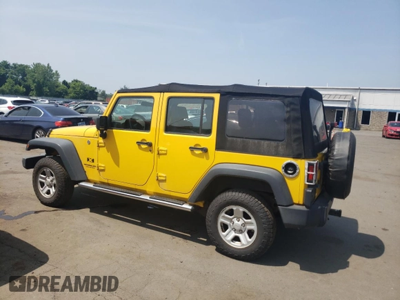 2007 Jeep Wrangler X z VIN 1J4GA39107L229841, wystawiony jako Copart lot #59998895 z przebiegiem 191 089 mil mil oraz Czysty tytuł • Clean title. Historia ofert i sprzedaży dostępna na DreamBid. Obrazek 2.