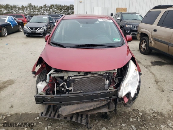 2014 Nissan Versa Note S Plus with VIN 3N1CE2CP5EL437055, listed as a Copart auction lot 47653675 with 38,929 mi miles and Salvage Title. Bid and sale history available at carsss.com. Image 5.