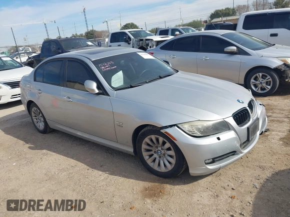 2009 BMW 3 Series 328i xDrive with VIN WBAPK73599A451991, listed as a IAAI auction lot 41349007 with 118,650 mi miles and . Bid and sale history available at DreamBid. Image 1.
