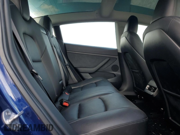 2023 Tesla Model 3 with VIN 5YJ3E1EA0PF550980, listed as a Copart auction lot 53725485 with 23,900 mi miles and Salvage Title. Bid and sale history available at carsss.com. Image 10.