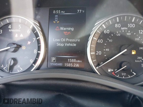 2024 Infiniti Q50 Luxe with VIN JN1EV7BP4RM601527, listed as a IAAI auction lot 41479566 with 1,588 mi miles and . Bid and sale history available at DreamBid. Image 16.