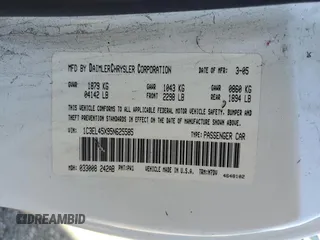 2005 Chrysler Sebring z VIN 1C3EL45X95N625585, wystawiony jako Copart lot #77427224 z przebiegiem 115 553 mil mil oraz Szkoda całkowita • Salvage title. Historia ofert i sprzedaży dostępna na DreamBid. Obrazek 12.