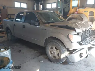 2013 Ford F-150 XL with VIN 1FTEW1CM8DKF66846, listed as a IAAI auction lot 41636606 with 129,161 mi miles. Bid and sale history available at carsss.com. Image 1.