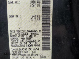 2017 Nissan Altima SL z VIN 1N4AL3AP5HC209243, wystawiony jako Copart lot #60032545 z przebiegiem 149 451 mil mil oraz Szkoda całkowita • Salvage title. Historia ofert i sprzedaży dostępna na DreamBid. Obrazek 12.