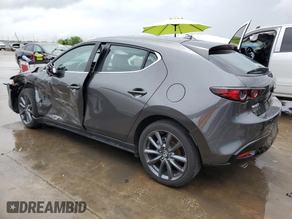 2019 Mazda Mazda3 Hatchback w/Preferred Pkg with VIN JM1BPAMM9K1128497, listed as a Copart auction lot 51513353 with 22,460 mi miles. Bid and sale history available at carsss.com. Image 2.
