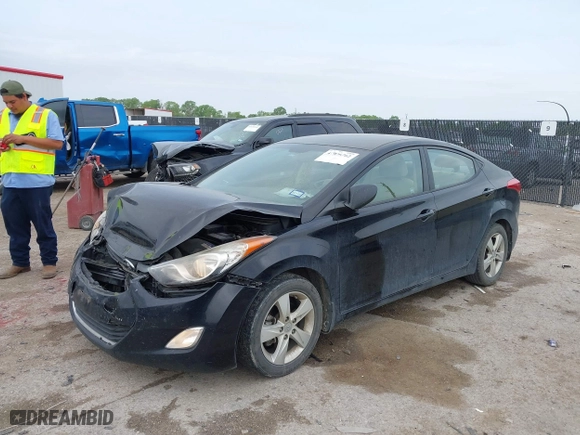 2013 Hyundai Elantra GLS PZEV with VIN KMHDH4AE0DU949943, listed as a IAAI auction lot 41936762 with 79,401 mi miles. Bid and sale history available at carsss.com. Image 17.