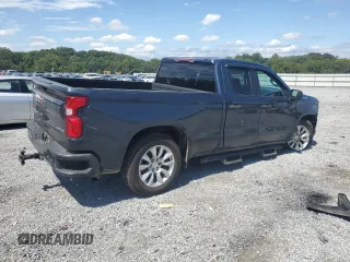 2020 Chevrolet Silverado 1500 Custom with VIN 1GCRWBEK9LZ339027, listed as a Copart auction lot 70393854 with 97,802 mi miles and Salvage Title. Bid and sale history available at carsss.com. Image 3.