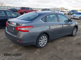 2015 Nissan Sentra SV with VIN 3N1AB7AP3FL684804, listed as a IAAI auction lot 41117429 with 166,717 mi miles and . Bid and sale history available at DreamBid. Image 4.